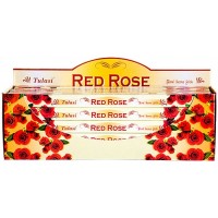 Incense - Tulasi Red Rose (Box of 120 Sticks)