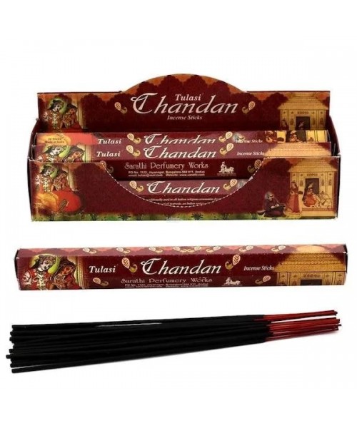 Incense - Tulasi Chandan (Box of 120 Sticks)