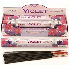 Incense - Tulasi Violet (Box of 120 Sticks)
