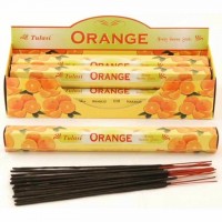 Incense - Tulasi Orange (Box of 120 Sticks)