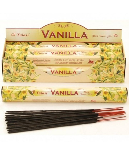 Incense - Tulasi Vanilla (Box of 120 Sticks)