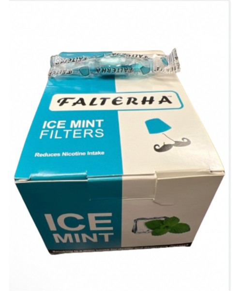 "FALTERHA" Disposable Cotton Filter (50 pcs) - ICE MINT