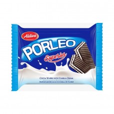 Aldiva Porleo Cocoa Wafer w/Vanilla Cream (24 x 25 g) (PSH05/70)