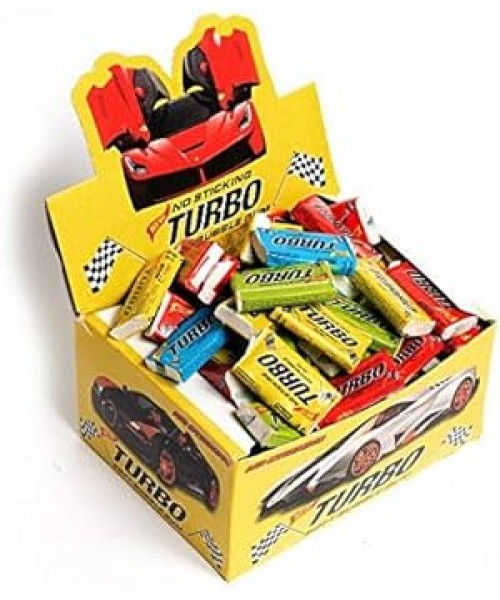 Turbo Soft Bubble Chewing Gum (100 Pieces) (PSH07/08)