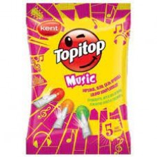 Kent Topitop Fruit Mix Music Whistle Lollipop (30 x 13 g) (PSH07/23)