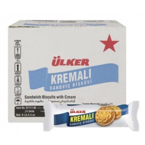 Ulker Sandwich Biscuits Cream (24 x 61 g) (PSH07/32)