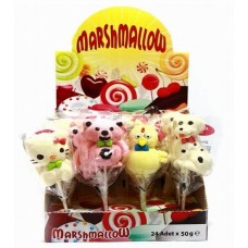 Candy Marshmallow Lollipop(24 x 50 g) (PSH11/06)