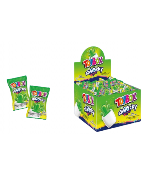 TOYBOX Shoocky Sour Gum w/Apple Flavor (100 x 4 g)(PSH14/25)