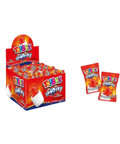 TOYBOX Shoocky Sour Gum w/Cherry Flavor (100 x 4 g)(PSH14/27)