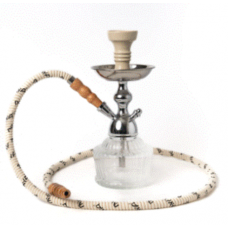 Mya Hookah - 13" QT265 w/Chrome Wire Basket.