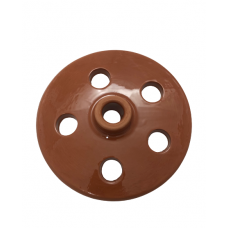 Grape Leaf Heavy Press - Clay (30 cm) - (PSH01/25)