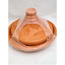 Tagine Pot - Clay (34cm)(PSH01/29)