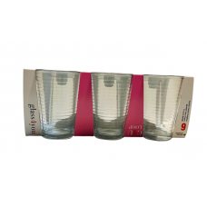 Clear Glass Cups (6 Pcs) ((215 cc) PSH02/09