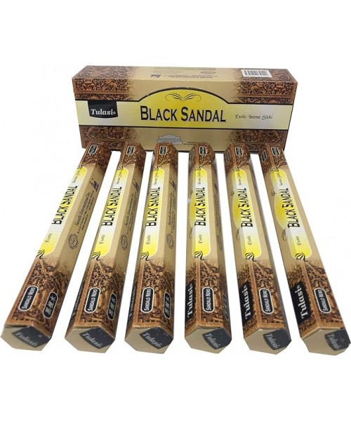 Incense - Tulasi Black Sandal (Box of 120 Sticks)