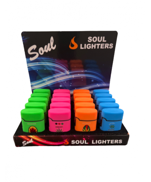 Mini Torch Lighter - Weed (20/Display)