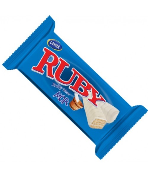 Ruby 2 Wafer fingers w/White Chocolate Coating & Milk Cream (12x40 g) (PSH13/04-1)