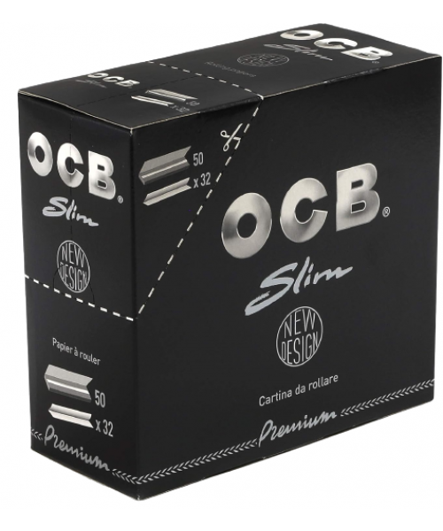 Rolling Paper - OCB Slim Plus Filter (50 x 32)