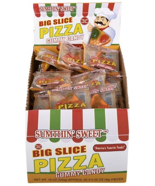 Sweeto Mini Pizza Gummy Cabdy (60 x 9 g) (6)