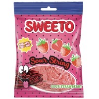 Sweeto Sour String Strawberry (12 x 80 g) (8)