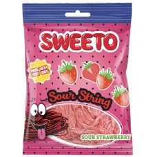 Sweeto Sour String Strawberry (12 x 80 g) (8)
