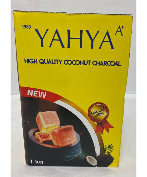 Charcoal - Yahya  Coconut Shell (72 Pieces).