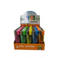 Soul Torch Lighter (50/Display) - Transparent
