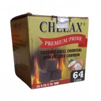Charcoal - Chelax Premium Coconut Shell (64 Pieces)