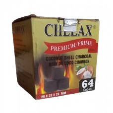 Charcoal - Chelax Premium Coconut Shell (64 Pieces)