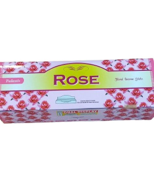 Incense - Tulasi Rose (Box of 120 Sticks) Incense - Tulasi Rose (Box of 120 Sticks)