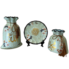 3 Piece Ceramic Decorative Set (ITEM 16) (12)