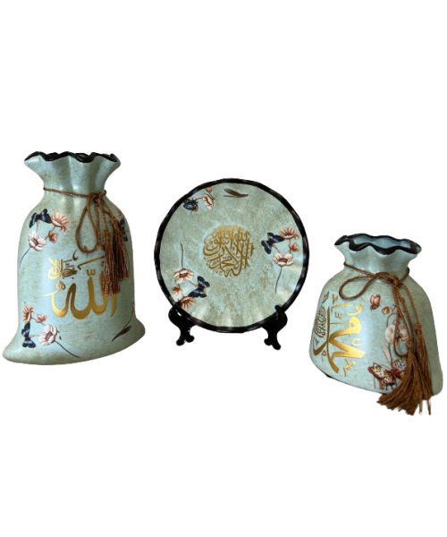 3 Piece Ceramic Decorative Set (ITEM 16) (12)