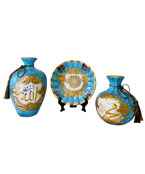 3 Piece Ceramic Decorative Set (ITEM 18) (12)