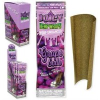 Hemp Wrap - Juicy Jay's - Grape Soda (25 Packs)