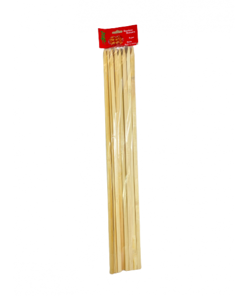 Bamboo Skewers - 50 cm FLAT (50/Pack) (ITEM 25) (50)