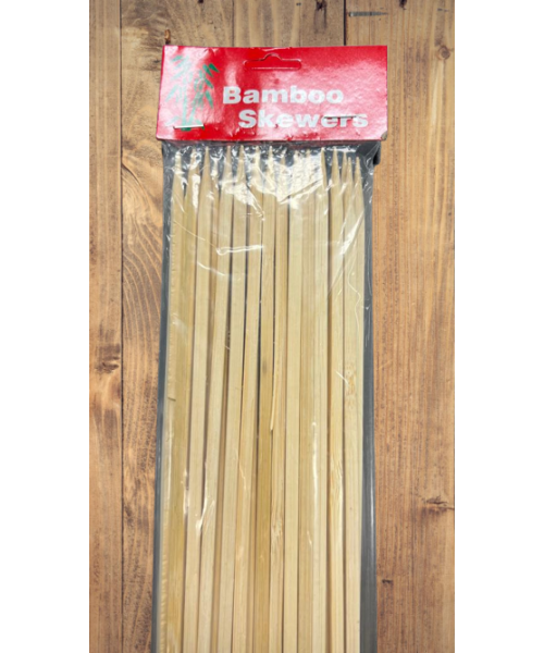 Bamboo Skewers - 30 cm Square (50/Pack) (ITEM 27) (50)