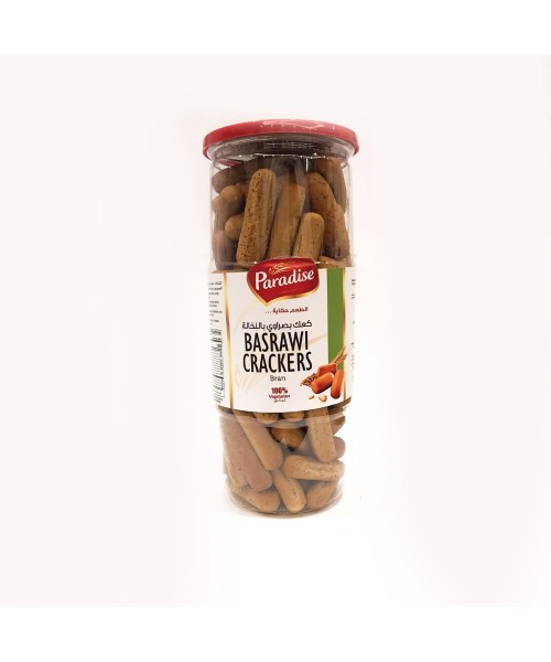 Paradise Basrawi Crackers - Bran (12 x 350 g)