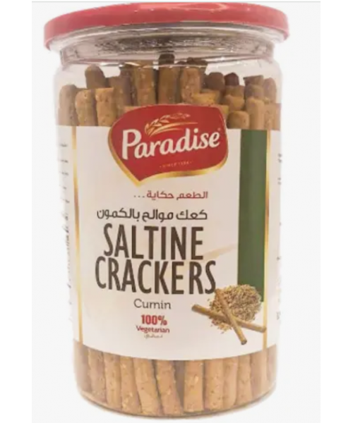 Paradise Saltine Crackers - Cumin (12 x 400 g)