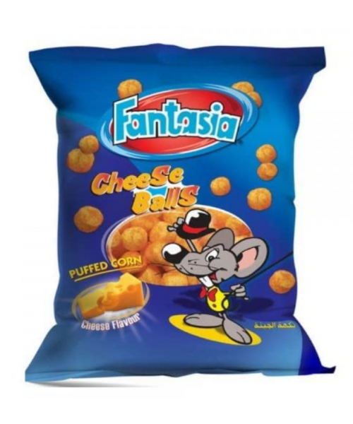 Fantasia Chips - Cheese Balls (30 x 30 g) Fantasia Chips - Cheese Balls (30 x 30 g)