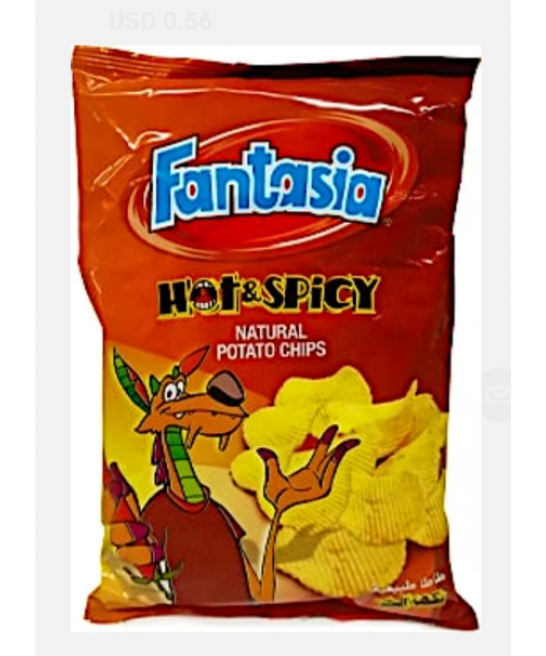 Fantasia Chips - Hot & Spicy (30 x 32 g) Fantasia Chips - Hot & Spicy (30 x 32 g)