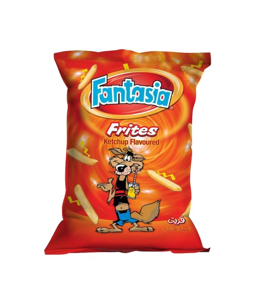 Fantasia Chips - Frites Ketchup Flavored (30x ±25 g)