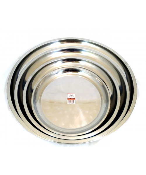 60 cm Stainless Steel Serving Tray