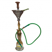 33'' Yahya Candle Stick with Ice Chamber Hookah - (#10)