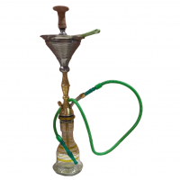 33'' Yahya Candle Stick w/Ice Chamber Hookah - (#10)