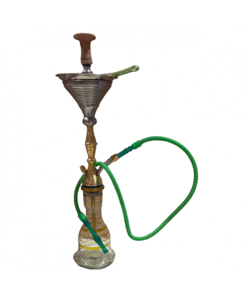 33'' Yahya Candle Stick w/Ice Chamber Hookah - (#10)