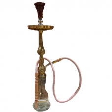 30'' Yahya Hookah - Fancy Pear Gold (#11)