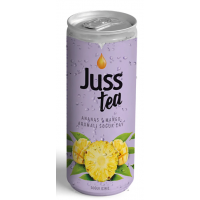 JUSS Iced Tea Pineapple & Mango - (24 x 250 ml)