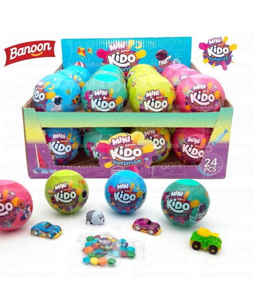 MINI Kido Surprise Ball & Piggy Bank (Box of 24)