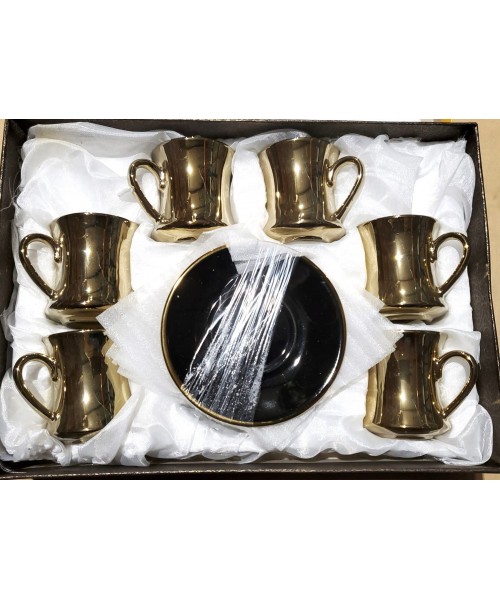 Coffee Cup & Saucer Set (12 pcs) -(12)