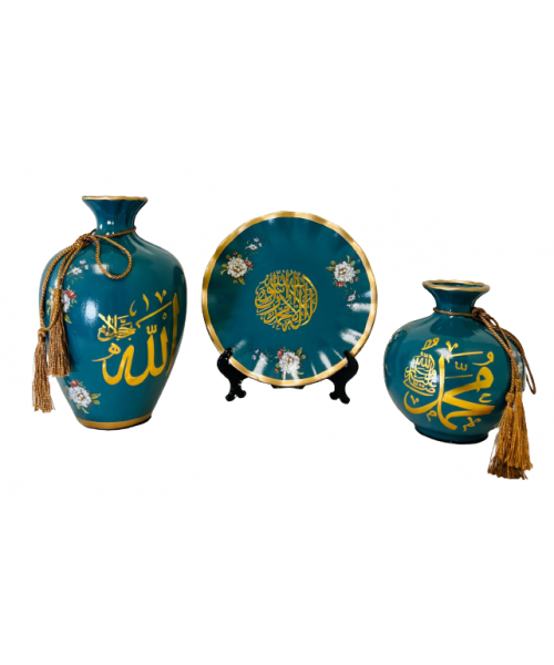 3 Piece Ceramic Decorative Set (ITEM 22) (12)