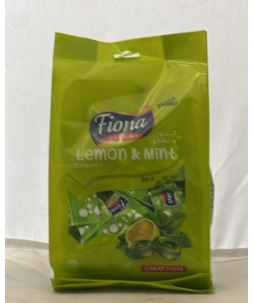 Fiona Hard Candies - Lemon & Mint (12 bags x 300 g)